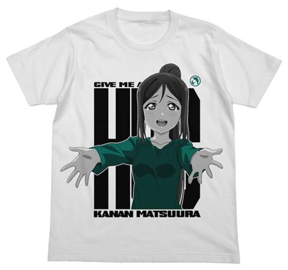 

Cospa Love Kanan Matsuura Emotional WHITE размер L Live! Солнечный свет!! Футболка