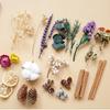 Multicolor Dried Flowers & Leaves DIY Craft Kit Resin Molds for Jewelry, Nail Art, Candles, Soap Making & Home Decor