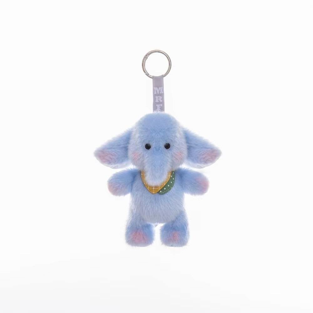 Furry Plush Animal Pendant PP Cotton Plush Backpack Pendant Stuffed Doll Keyring  Boy Girl Gift