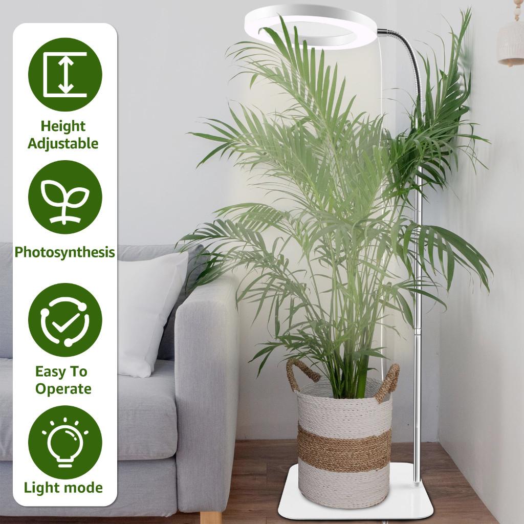 72LEDs Full Spectrum Plant Light 3 Light Modes Plant Grow Light 10 Level Dimmable Plant Growth Supplement Light Equipment