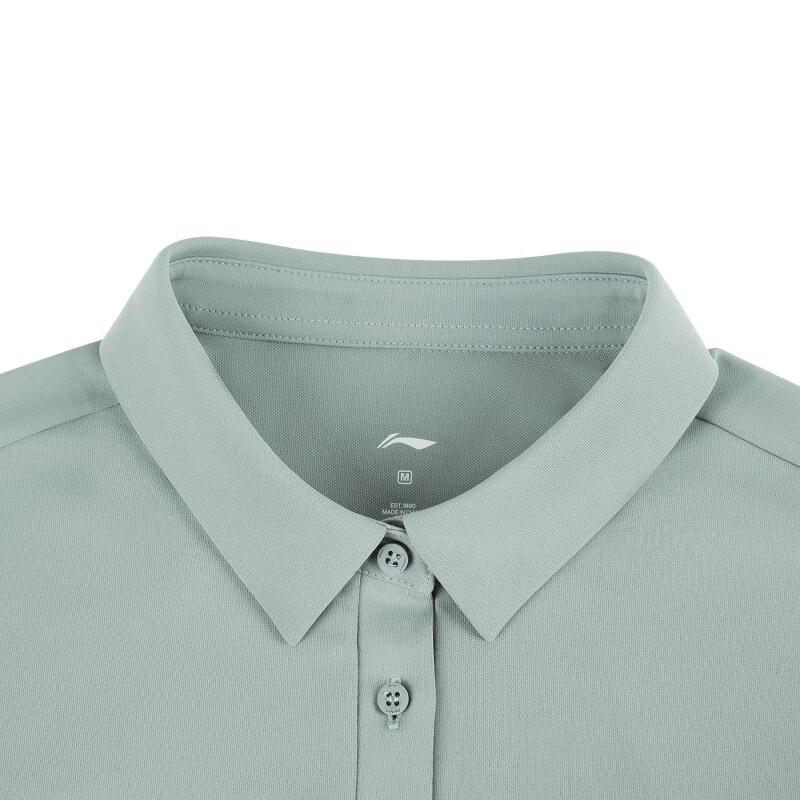 LI-NING Women's Outdoor Short Sleeve Polo Shirt