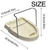 Adjustable Pot Lid Organizer Portable Pot Cover Shelf Cookware Storage Rack  Kitchen Accessories