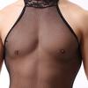 Bodystocking Fishnet Men Sexy Bodysuit Lingerie Mens Mesh