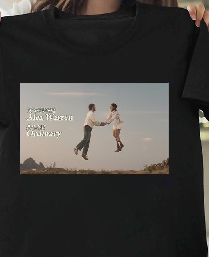 Alex Warren Black Albums Cotton All size S-5XL Unisex S-5XL T-shirt HD903 Unisex T-Shirt M