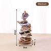 Holz-Haargummis Organizer Haargummis Displayständer Stirnband Armband Halter Haaraccessoires Organizer Aufbewahrungsregal