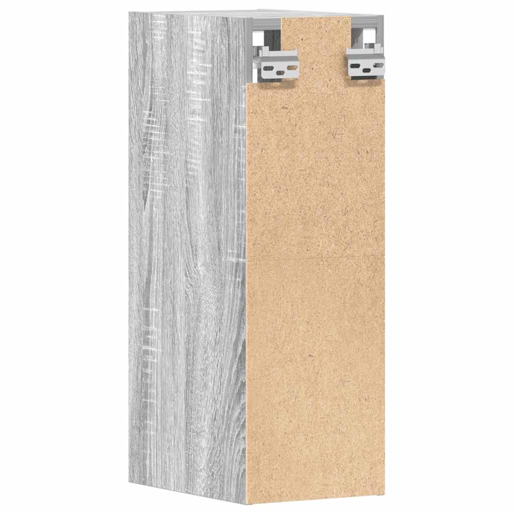 Wall Cabinet, Sonoma Oak Grey, 20X29.5X60 Cm