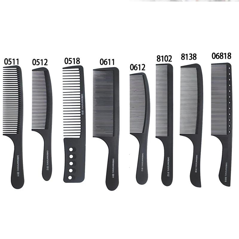 Rattenschwanzkamm, Stylingkamm, Kunststoff, antistatisch, hitzebeständig, für alle Haartypen, feinzahniger Schwanzkamm für Männer und Frauen