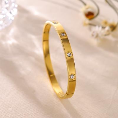 Light Luxury Titanium Steel Bracelet Minimalist Retro Fashion Stainless Steel Jewelry