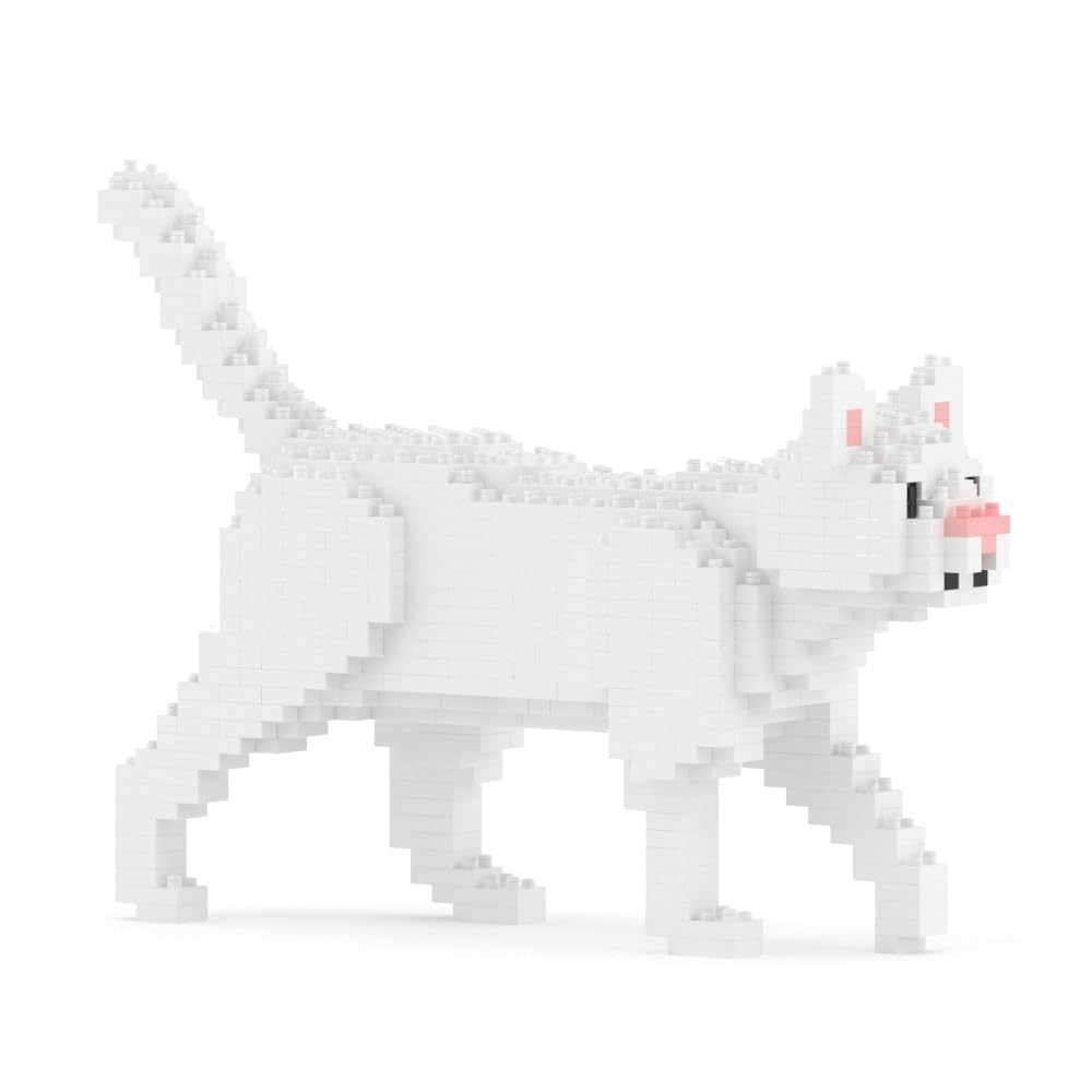 JEKCA Jekka Block White Cat 01S ST19CM06 (Mini)