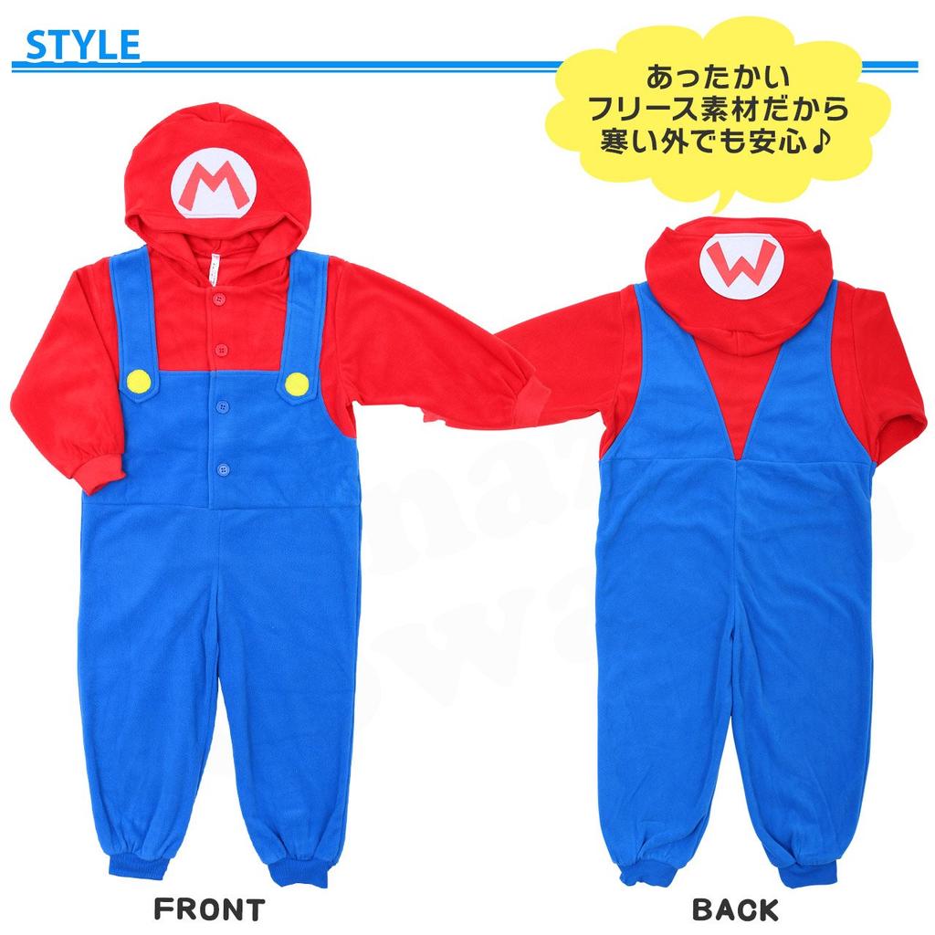 BANDAI Super Mario Transforming Costume 130cm One Color [2389963]