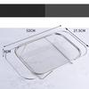 ZISIZ Stainless Steel Extendable Kitchen Drain Basket
