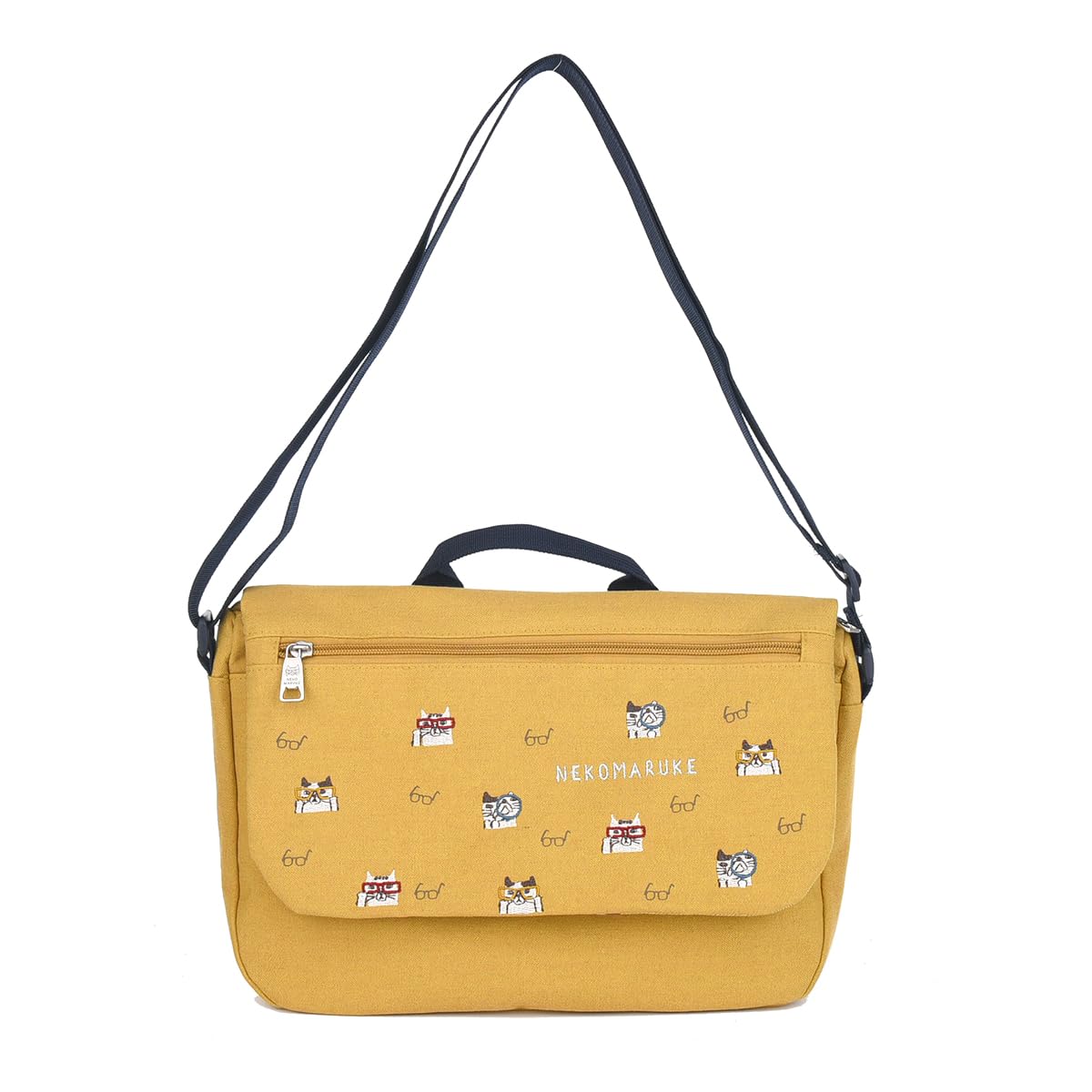 

[Kusuguru Japan] Cat Maruke Shoulder Bag with Lid, MU