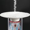 New Household Vortex Floor Drain Filter Bathroom Sewer Hair Filter Toilet Drainage Anti-hair Universal