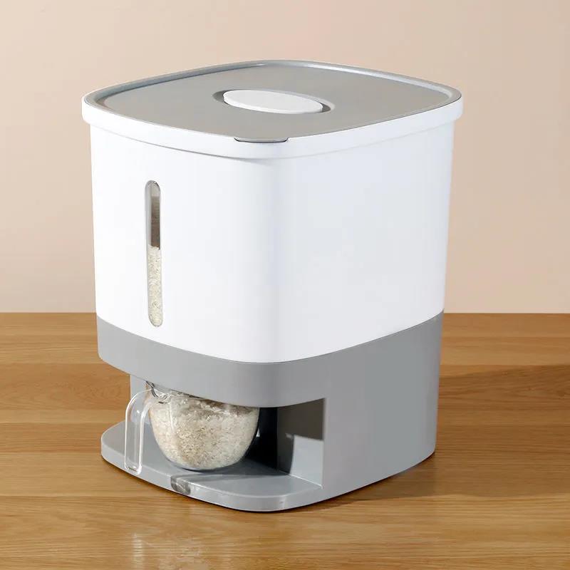 

Кухонные принадлежности, насекомые, влагостойкое уплотнение, цилиндр для риса, резервуар для хранения рисовой муки, ящик для хранения, резервуар серый