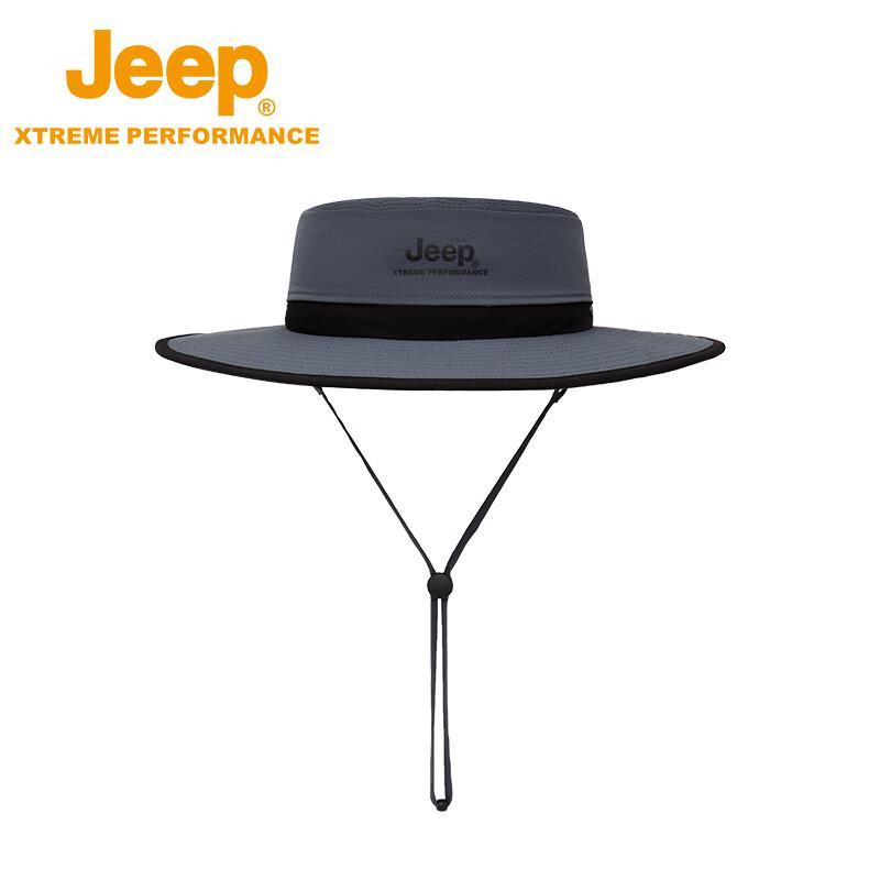 Jeep Unisex Outdoor Wide-Brim Sun Hat One Size