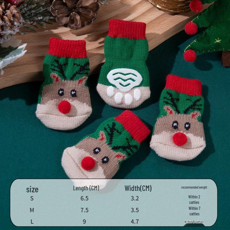 Anti-Scratch Teddy Dog & Cat Socks - Protects Against Dirt and Scratches