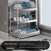 304 Stainless Steel Dish Drying Rack