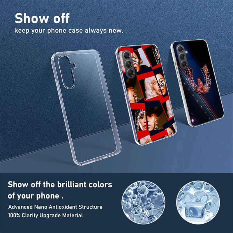 B-Beyonce Concert Bang Phone Case for Samsung A17 A37 A57 A07 A16 A26 A36 A56 A06 A02S A12 A22 A32 A52S A04S A14 A24 A34 A54 A03