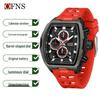 OFNS Men's Versatile Waterproof Quartz Sport Watch