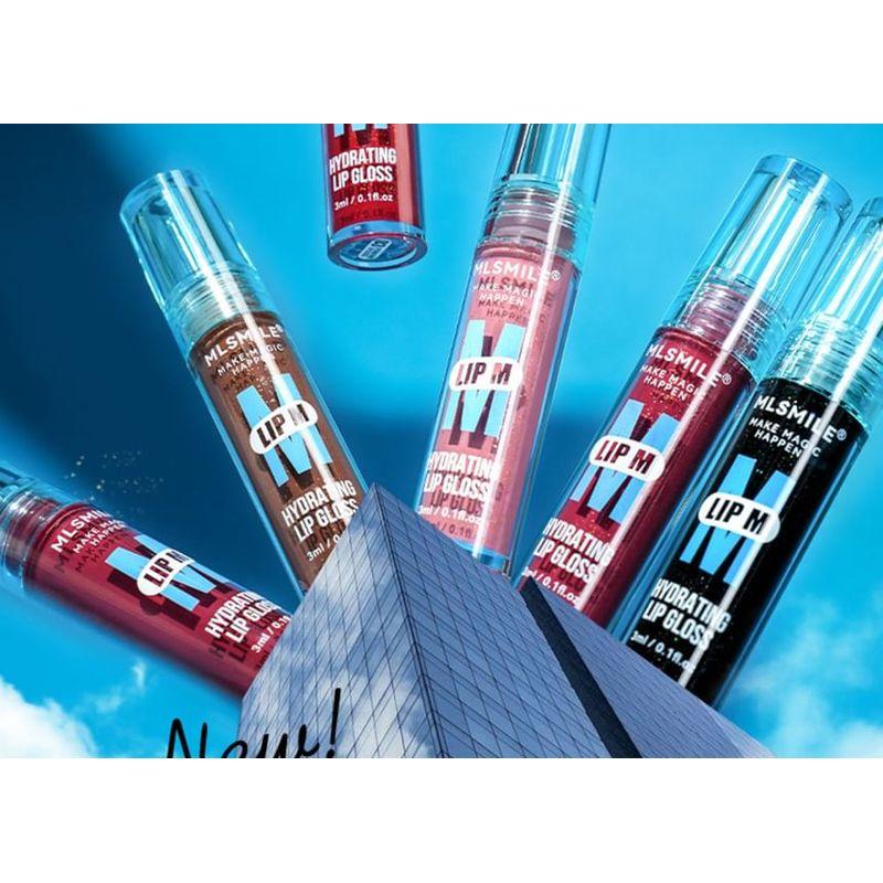 MLSMILE - Gloss Hydratant pour Lèvres - 6 Couleurs