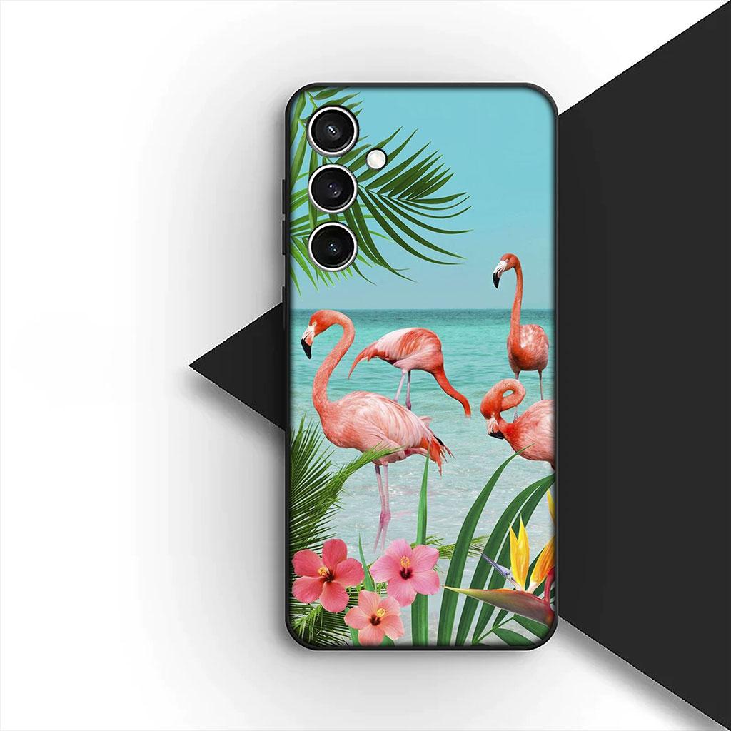 Flamingo Phone Cover Soft Case for Huawei P30 P20 Mate 20 Lite Pro Y7 Y6P Y7A 2019 Nova 5T 3I Casing