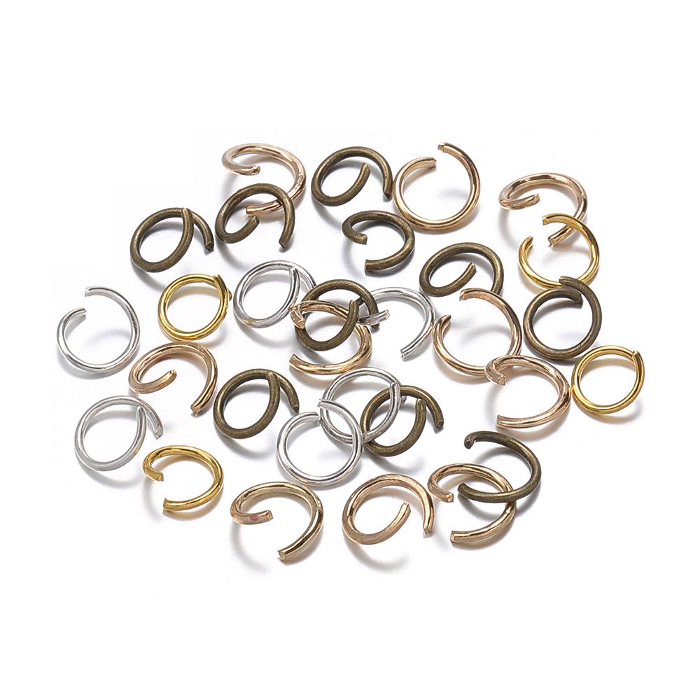Handmade Single Loop Open Jump Ring for Jewelry and DIY Accessories