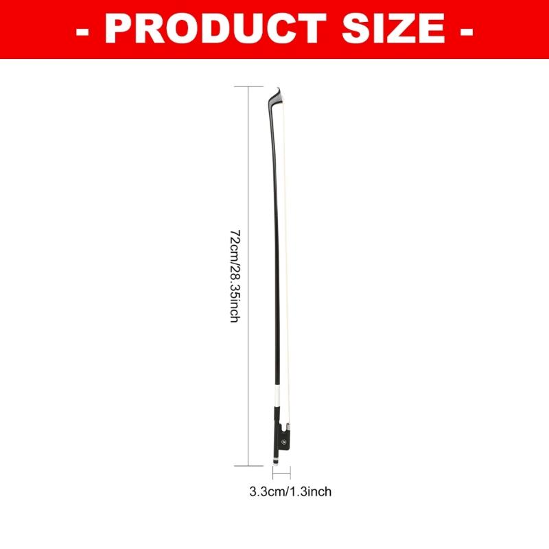 Ergonomic Grip Octagonal Cello Bows for 4/4 Instruments Providing Superior Control Comfort During Musical Performances