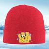 Cartoon Character Hand Up Diamond Unisex Women Unisex Knitted Hat Beanie Pullover Cap Winter Thermal Warm Christmas Outdoor Cy