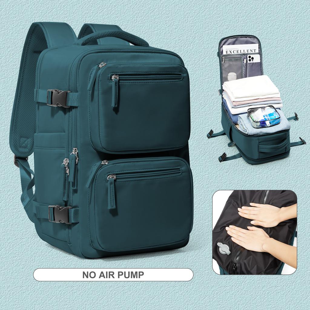 Backpack Ryanair 40x20x25, Vacuum Compression Backpack, Hiking Vacuum Travel Backpack for Men Women, Multi-Functional Laptop Bag