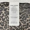 Used [Rare] SAINT LAURENT Hedi Era Leopard Silk Scarf Stole