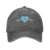 Saint Lucia Flag Casual Baseball Cap Summer  Trucker Hat High Quality Outdoor Sports Hip Hop Hats Men Adult Trendy Baseball Caps