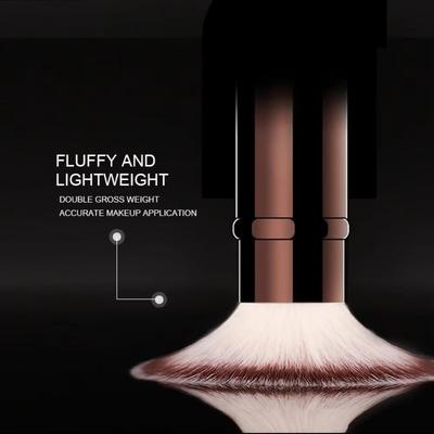 New Soft Seamless Finish Brush Artificial Fiber Natural Makeup Tool Smooth Double Head Powder Brush Makeup Brush