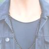 CHROME HEARTS 2353-304-8330-9100 Necklace Silver925 Mens
