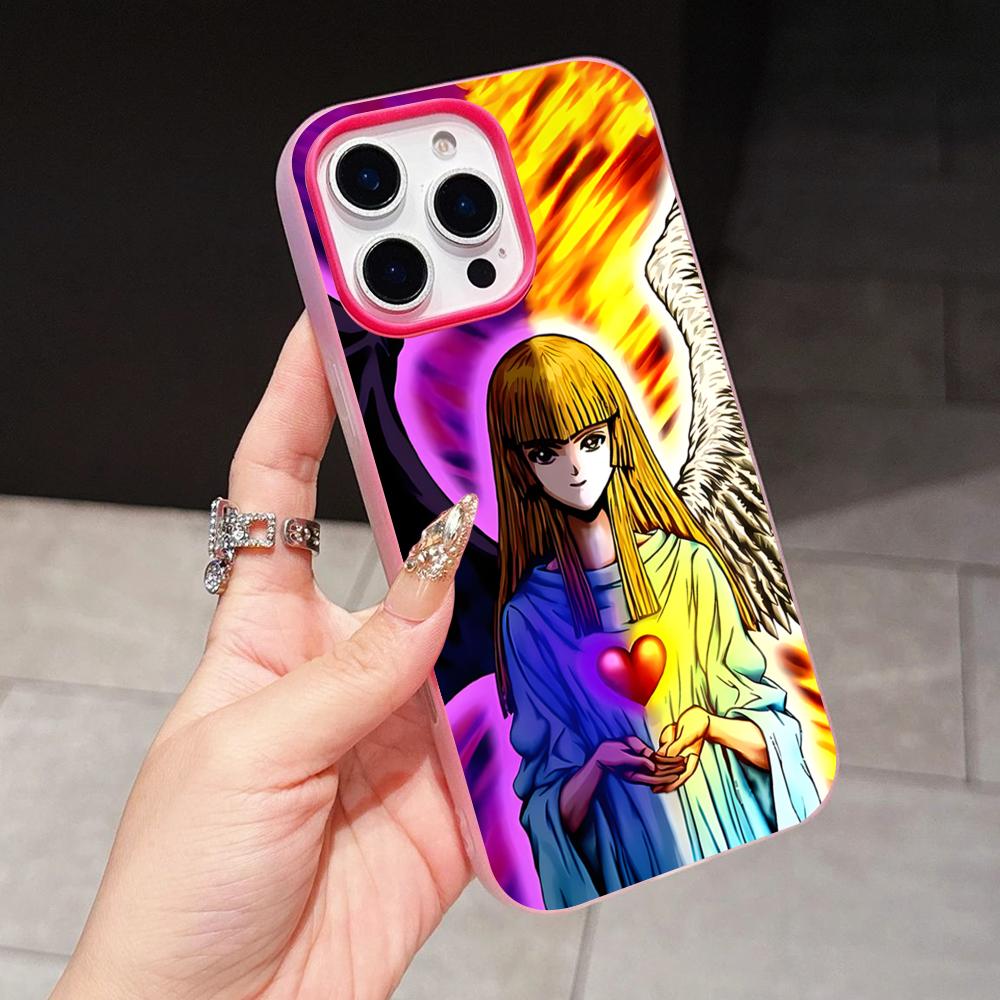 Yugioh Change of Heart Phone Case for iPhone 17 16 15 14 13 12 11 Air Pro Max Plus Jelly Double layer Rose Red Cover