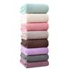 Extra Large Solid Color Coral Fleece Waffle Bath Towel Set with Thick Edges