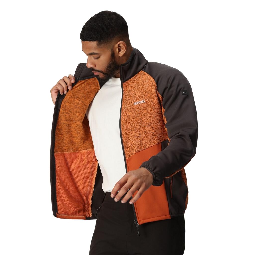 Regatta Ανδρικό Coladane V Μάρλ Φλις Μπουφάν με Φερμουάρ