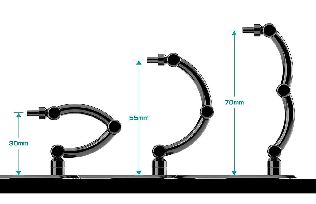 GOOD SMILE COMPANY THE Simple Stand mini x4 BLACK small and deformed Plastic base [For figures]