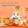 Lucky Cat Diary Compatible Lego Building Blocks - Cute Micro Particle Toy Gift for Children's Day
