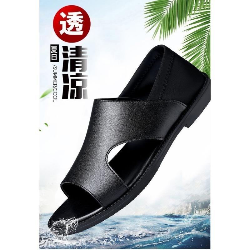 Men S Casual Clog Sandals Breathable Soft Sole Outdoor Beach Slip On Driving Shoes