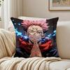 anime intense JJujutsu KKaisen Cushion Cover Pillowcase Antidustmite living Room Sofa Decor Cushion Room