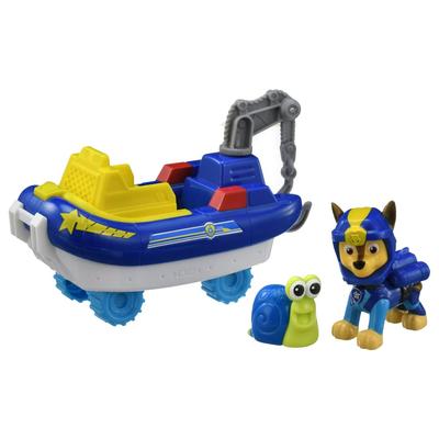 Paw Patrol Basic Vehicle (with Figure) Chase Marine Police Car