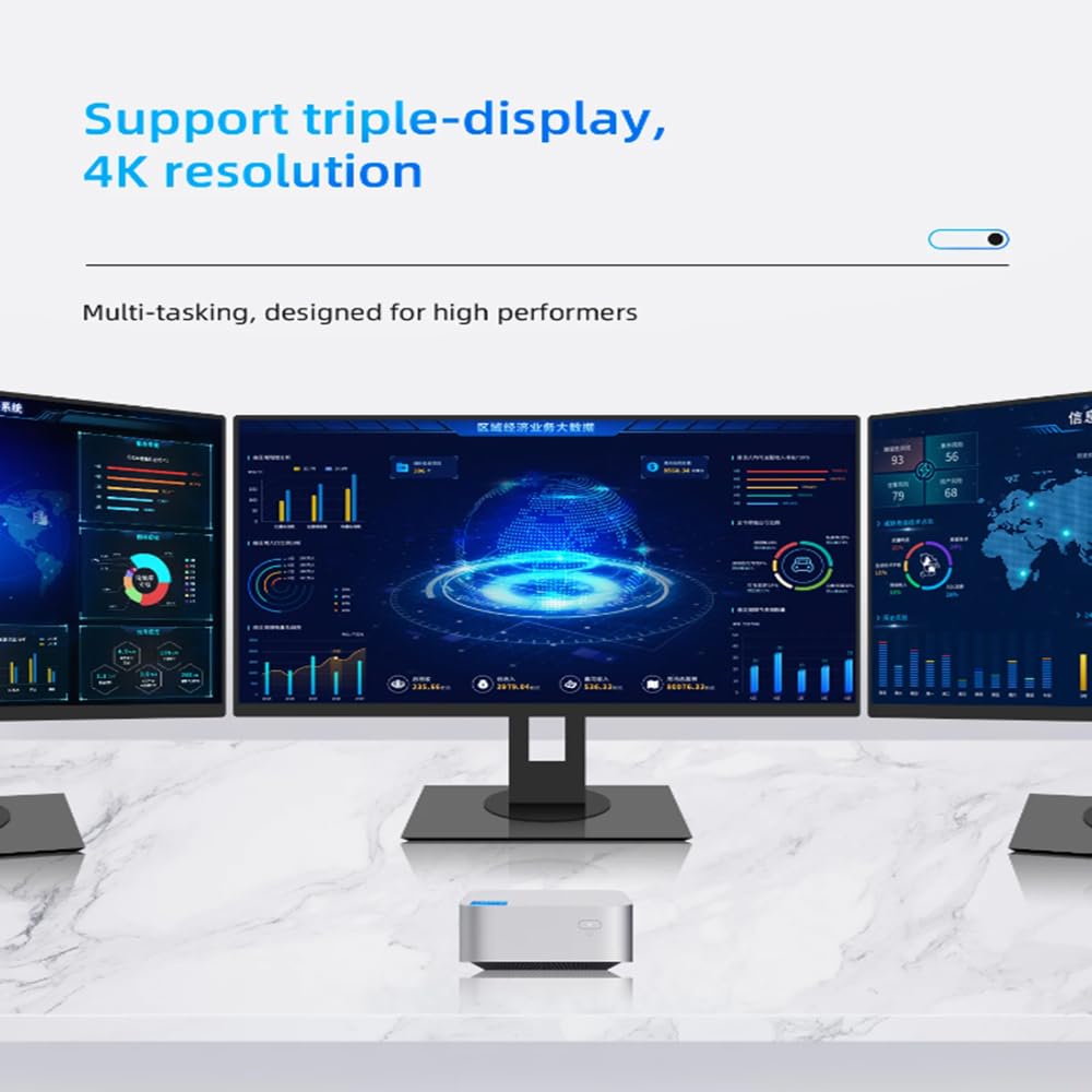 SZBOX Mini PC Small PC No OS Intel Celeron N5105 to Small PC 12GB LPDDR4 No SSD Game Console Ultra Mini Mini PC WiFi BT RJ45 (up 2.9GHz)