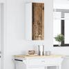 Wall Cabinet LUCCA Reclaimed Wood Look 30 X 31 X 80 Cm Particleboard