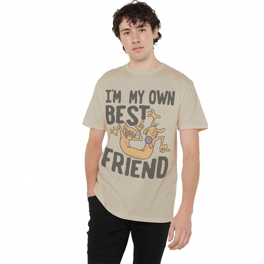 Catdog My Own Best Friend T-Shirt S-3XL Sand S