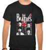 The Beatles Rock Music Logo Kids T-Shirt Black -1071 -SW-Kids-