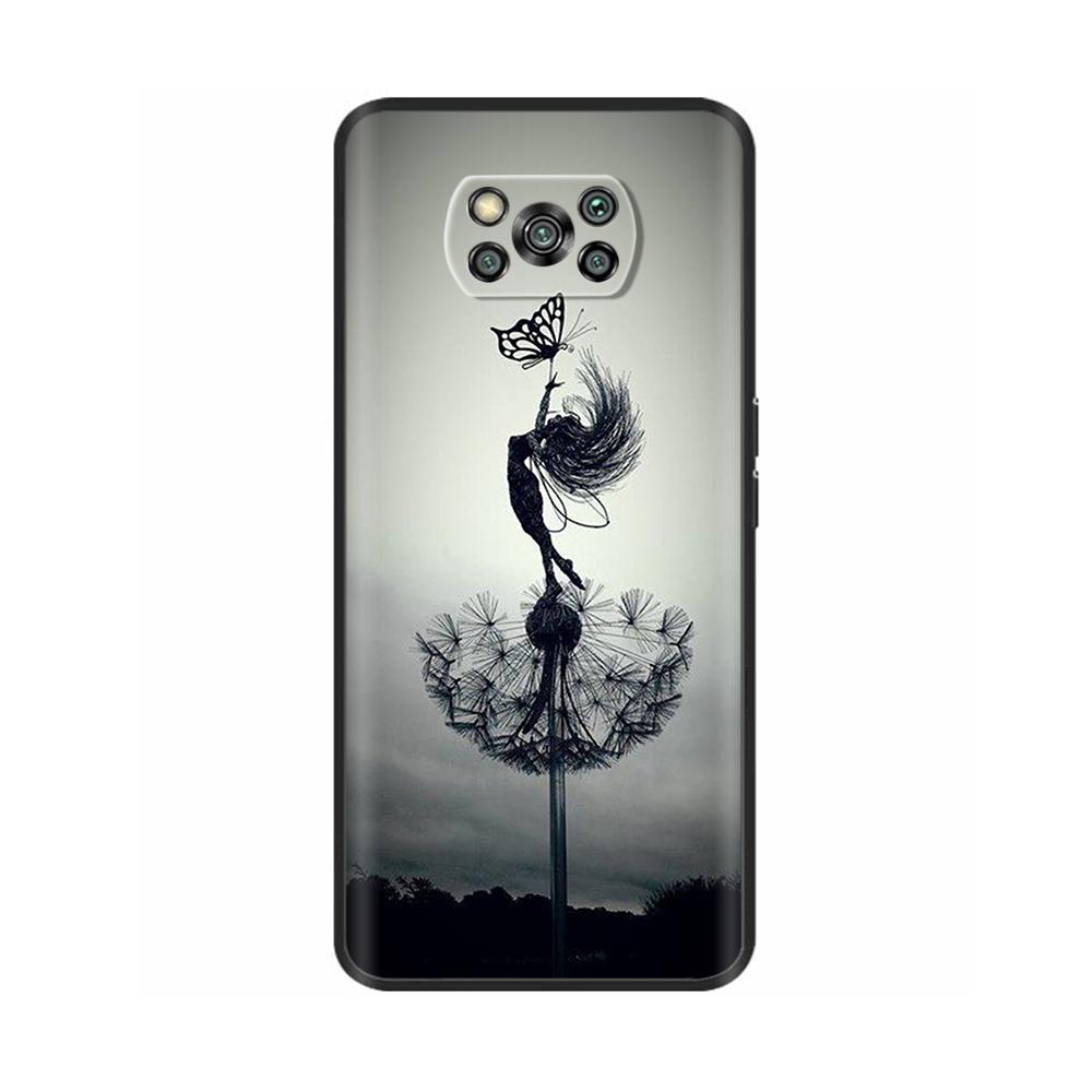 For Xiaomi Poco X3 Pro Case Shockproof Soft Silicone TPU Back Cover Bumper for Poco X3 NFC Phone Cases for Poco X3 X 3 GT Coque