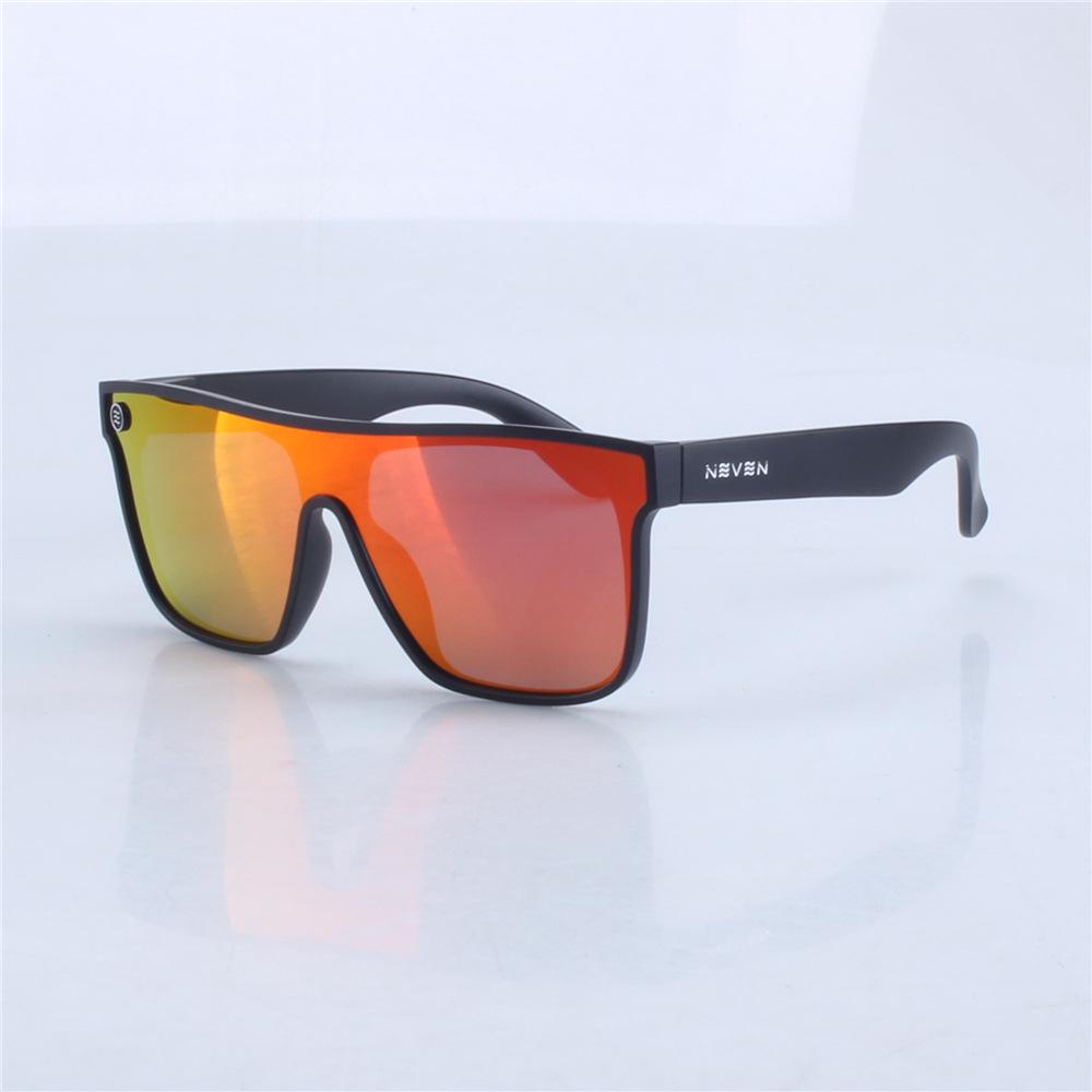 NEVEN Iridescent Polarized Cycling Glasses - Large Frame, Wind & Sand Protection Sunglasses