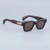 JMM Fellini Sunglasses Square High Quality High Street Punk Uv400 Men and Women Eyeglasses for Optical Prescripiton with Case