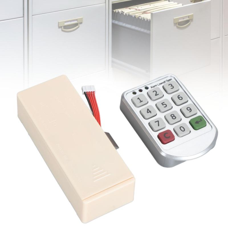 Digital Electronic Coded Lock Keyless Entry Cabinet Password Lock Keypad Lock For Wardrobe Shoe Cabinet Bedside Table