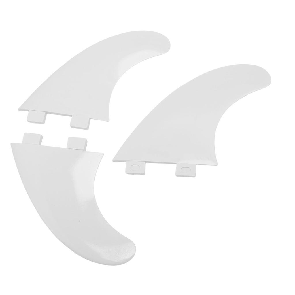 3Pcs Surfboard Thruster Fins Set PVC Surf Fin Left Right Middle Surfing Longboard Shortboard Accessories